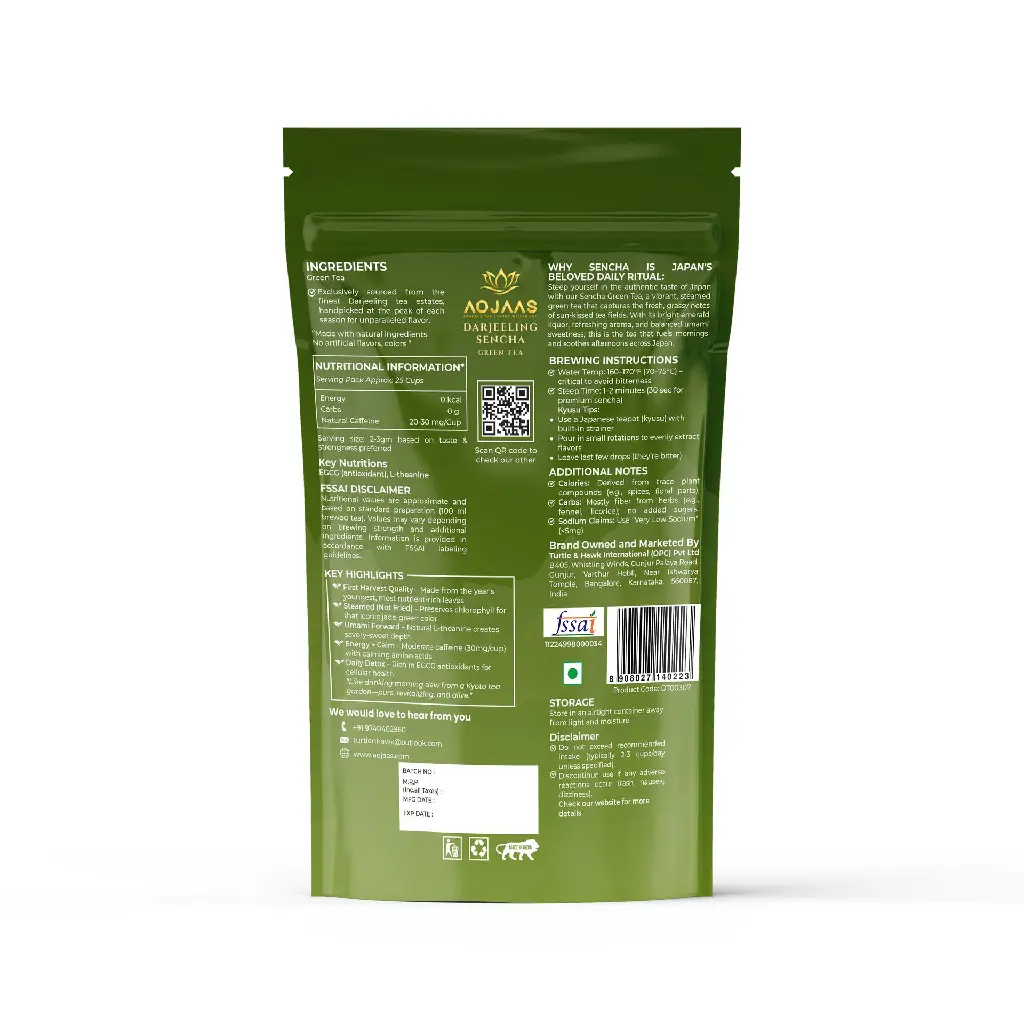 Sencha Green Tea Back.webp