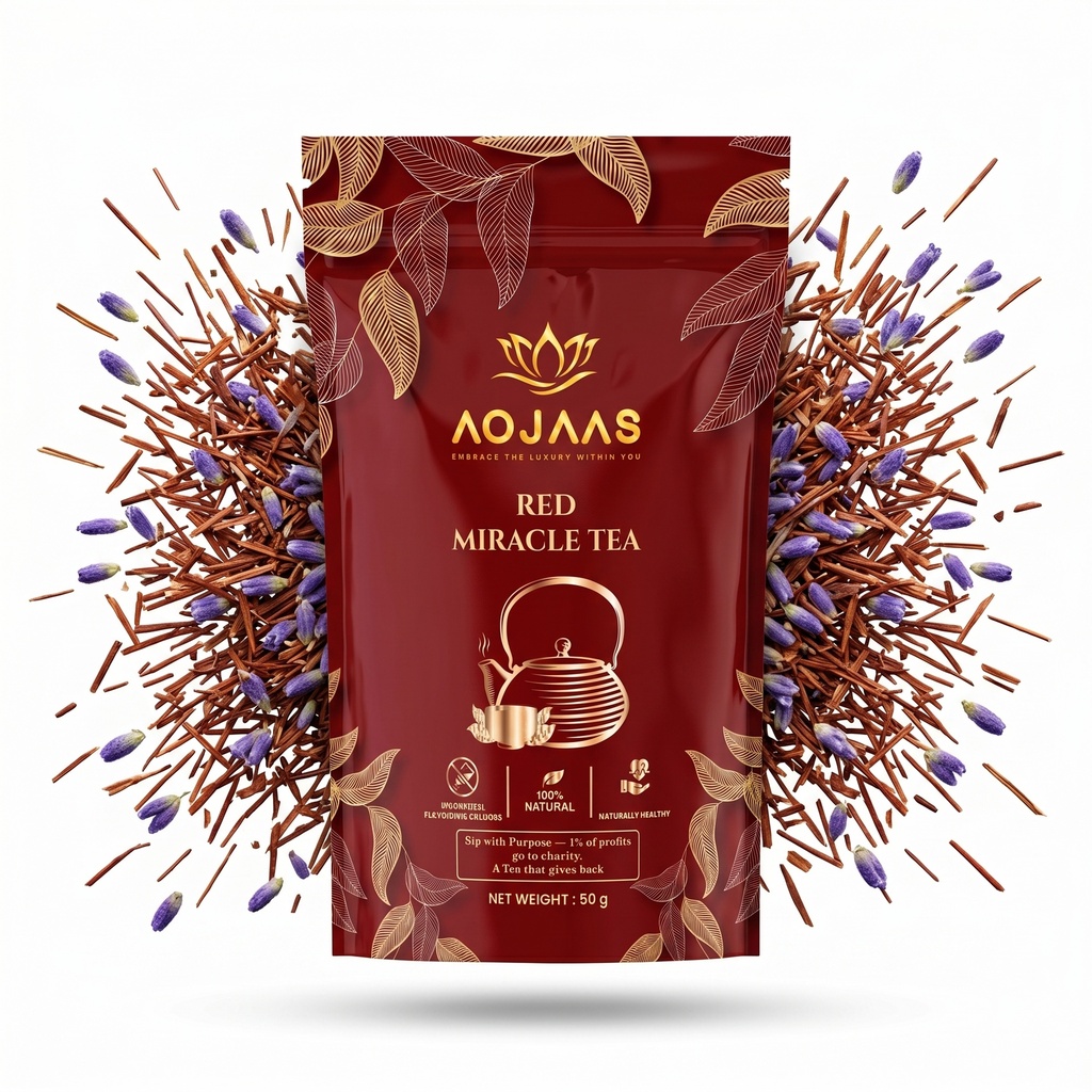 Red Miracle Tea - A Caffeine-Free Oasis of Calm